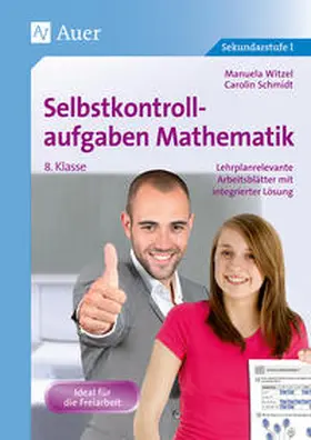 Schmidt / Witzel | Selbstkontrollaufgaben Mathematik Klasse 8 | Buch | 978-3-403-07046-7 | www.sack.de