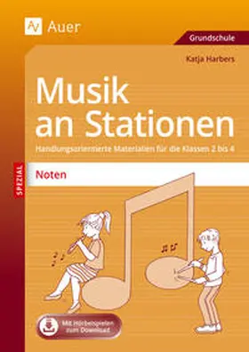 Harbers |  Musik an Stationen Spezial: Noten 1-4 | Buch |  Sack Fachmedien