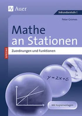 Gromes |  Mathe an Stationen Zuordnungen und Funktionen | Buch |  Sack Fachmedien