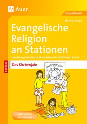 Knipp |  Evangelische Religion an Stationen Das Kirchenjahr | Buch |  Sack Fachmedien