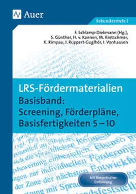Schlamp-Diekmann |  LRS-Fördermaterialien 1 | Buch |  Sack Fachmedien