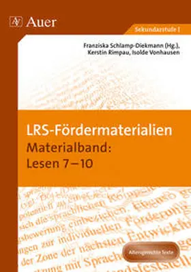 Schlamp-Diekmann |  LRS-Fördermaterialien 4 | Buch |  Sack Fachmedien