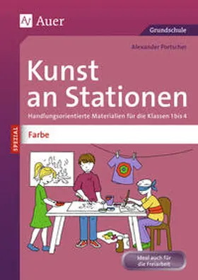 Portscher |  Kunst an Stationen Spezial Farbe | Buch |  Sack Fachmedien