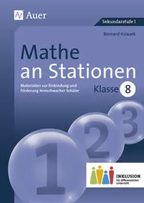 Ksiazek |  Mathe an Stationen 8 Inklusion | Buch |  Sack Fachmedien