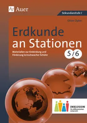 Zyber |  Erdkunde an Stationen 5-6 Inklusion | Buch |  Sack Fachmedien