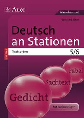 Röser |  Deutsch an Stationen SPEZIAL Textsorten 5-6 | Buch |  Sack Fachmedien