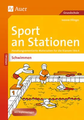 Ellinger |  Sport an Stationen Spezial Schwimmen | Buch |  Sack Fachmedien