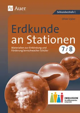 Zyber |  Erdkunde an Stationen 7-8 Inklusion | Buch |  Sack Fachmedien