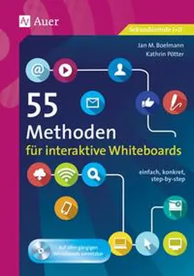 Boelmann / Pötter |  55 Methoden für interaktive Whiteboards | Buch |  Sack Fachmedien