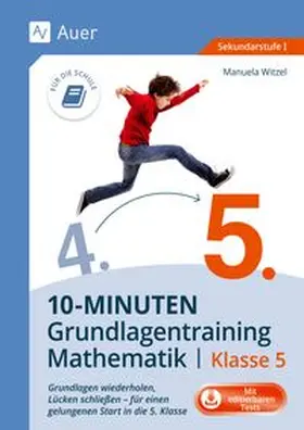 Witzel |  10-Minuten-Grundlagentraining Mathematik Klasse 5 | Buch |  Sack Fachmedien