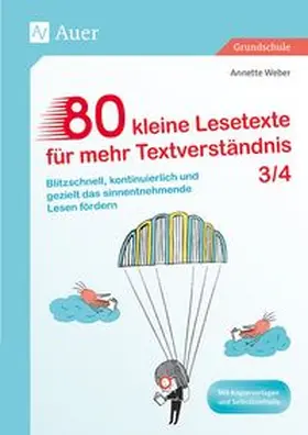 Weber |  80 kleine Lesetexte für mehr Textverständnis 3/4 | Buch |  Sack Fachmedien