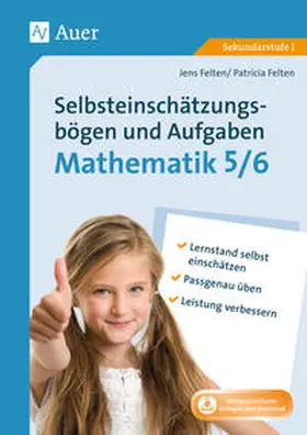 Felten |  Selbsteinschätzungsbögen & Aufgaben Mathematik 5-6 | Buch |  Sack Fachmedien