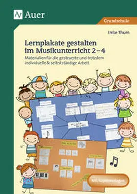 Thum |  Lernplakate gestalten im Musikunterricht 2-4 | Buch |  Sack Fachmedien