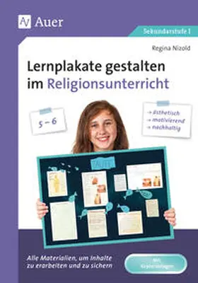 Nizold |  Lernplakate gestalten im Religionsunterricht 5-6 | Buch |  Sack Fachmedien