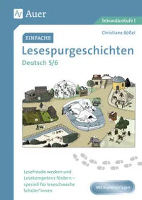 Bößel |  Einfache Lesespurgeschichten Deutsch 5-6 | Buch |  Sack Fachmedien