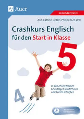 Deters-Philipp / Will |  Crashkurs Englisch für den Start in Klasse 5 | Buch |  Sack Fachmedien