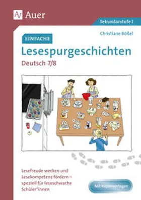 Bößel |  Einfache Lesespurgeschichten Deutsch 7-8 | Buch |  Sack Fachmedien