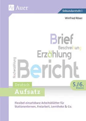 Röser |  Deutsch Aufsatz 5-6 | Buch |  Sack Fachmedien