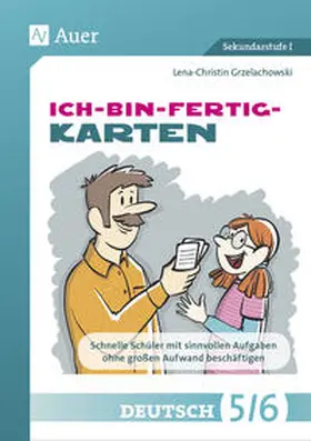 Grzelachowski |  Ich-bin-fertig-Karten Deutsch Klassen 5/6 | Sonstiges |  Sack Fachmedien