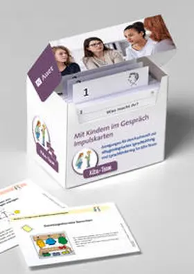 Kammermeyer / Metz / Leber |  Mit Kindern im Gespräch. Impulskarten | Buch |  Sack Fachmedien