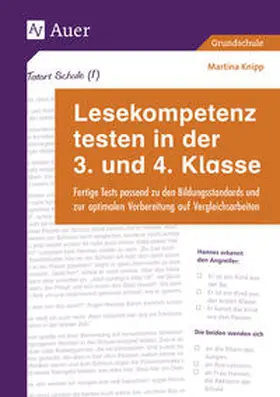 Knipp |  Lesekompetenz testen in der 3. und 4. Klasse | Buch |  Sack Fachmedien