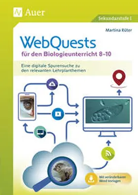 Rüter |  WebQuests für den Biologieunterricht 8-10 | Buch |  Sack Fachmedien