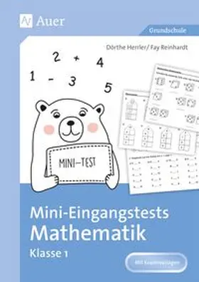 Frenz / Mandler / Khorshidi | Mini-Eingangstests Mathematik - Klasse 1 | Medienkombination | 978-3-403-08611-6 | www.sack.de