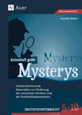 Weber |  Kriminell gute Mysterys Deutschunterricht 5-10 | Buch |  Sack Fachmedien