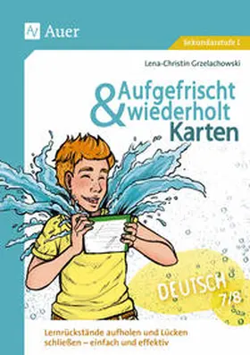 Grzelachowski |  Aufgefrischt-und-wiederholt-Karten Deutsch 7-8 | Buch |  Sack Fachmedien
