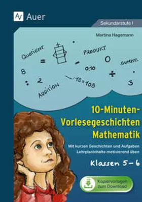 Hagemann |  10-Minuten-Vorlesegeschichten Mathematik 5-6 | Buch |  Sack Fachmedien