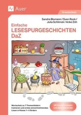 Blomann / S.Rook / Schlimok |  Einfache Lesespurgeschichten DaZ | Buch |  Sack Fachmedien