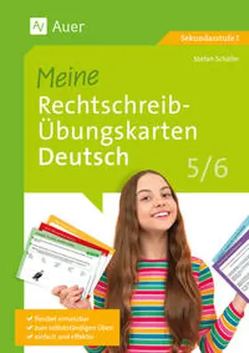 Schäfer |  Meine Rechtschreib-Übungskarten Deutsch 5-6 | Sonstiges |  Sack Fachmedien