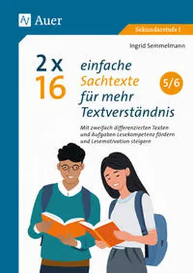 Semmelmann |  2 x 16 einfache Sachtexte für mehr Textverständnis | Buch |  Sack Fachmedien