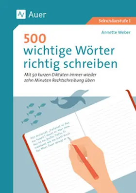 Weber |  500 wichtige Wörter richtig schreiben | Buch |  Sack Fachmedien
