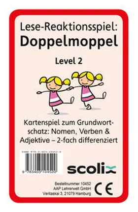 Pufendorf |  Lese-Reaktionsspiel: Doppelmoppel Level 2 | Sonstiges |  Sack Fachmedien