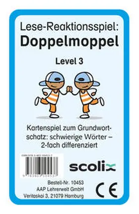 Pufendorf |  Lese-Reaktionsspiel: Doppelmoppel Level 3 | Sonstiges |  Sack Fachmedien