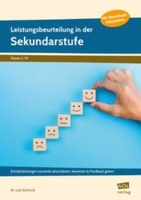 Schmoll |  Leistungsbeurteilung in der Sekundarstufe | Buch |  Sack Fachmedien
