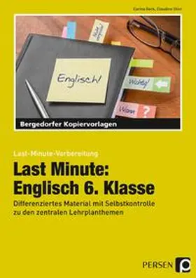 Geck / Stier |  Last Minute: Englisch 6. Klasse | Buch |  Sack Fachmedien