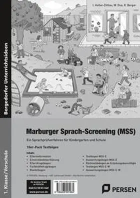 Holler-Zittlau / Dux / Berger |  Marburger Sprach-Screening (MSS) - Testbögen-Heft | Buch |  Sack Fachmedien