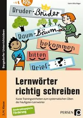 Ahlschläger |  Lernwörter richtig schreiben | Buch |  Sack Fachmedien