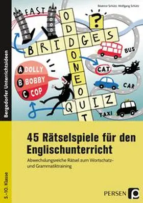 Schütz |  45 Rätselspiele für den Englischunterricht | Buch |  Sack Fachmedien