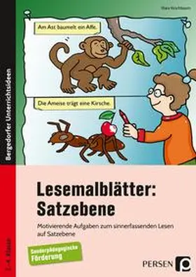 Kirschbaum |  Lesemalblätter: Satzebene | Buch |  Sack Fachmedien