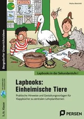 Betschelt |  Lapbooks: Einheimische Tiere | Buch |  Sack Fachmedien