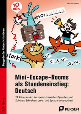 Kirschbaum |  Mini-Escape-Rooms als Stundeneinstieg: Deutsch | Buch |  Sack Fachmedien