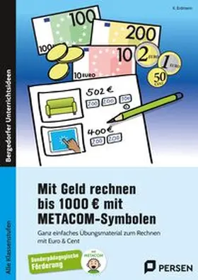 Erdmann |  Mit Geld rechnen bis 1000 Euro mit METACOM-Symbolen | Buch |  Sack Fachmedien