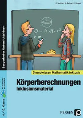 Spellner / Bettner / Dinges |  Körperberechnungen - Inklusionsmaterial | Buch |  Sack Fachmedien