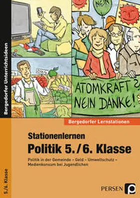 Bucher / Lauenburg |  Stationenlernen Politik 5./6. Klasse | Buch |  Sack Fachmedien