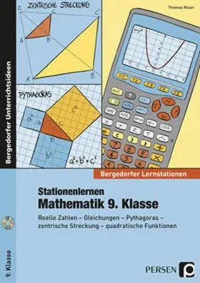 Röser |  Stationenlernen Mathematik 9. Klasse | Buch |  Sack Fachmedien
