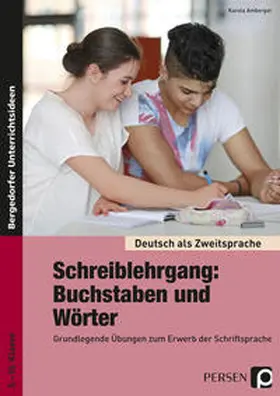 Amberger |  Schreiblehrgang: Buchstaben und Wörter - Sek I | Buch |  Sack Fachmedien