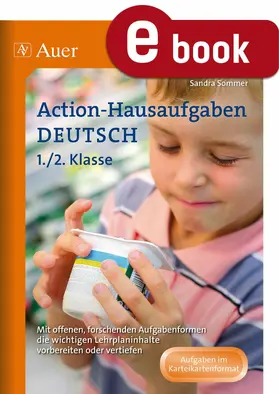 Sommer |  Action-Hausaufgaben Deutsch 1+2 | eBook | Sack Fachmedien